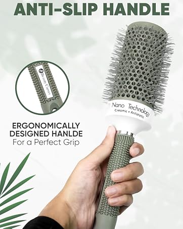 blow dry brush, The Round Blow Dry Brush 45 heats up fast, retains heat, and maximizes airflow for better results